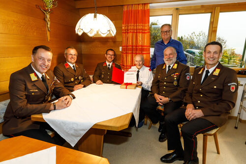 Zudrell Martin ältester Feuerwehrmann 1